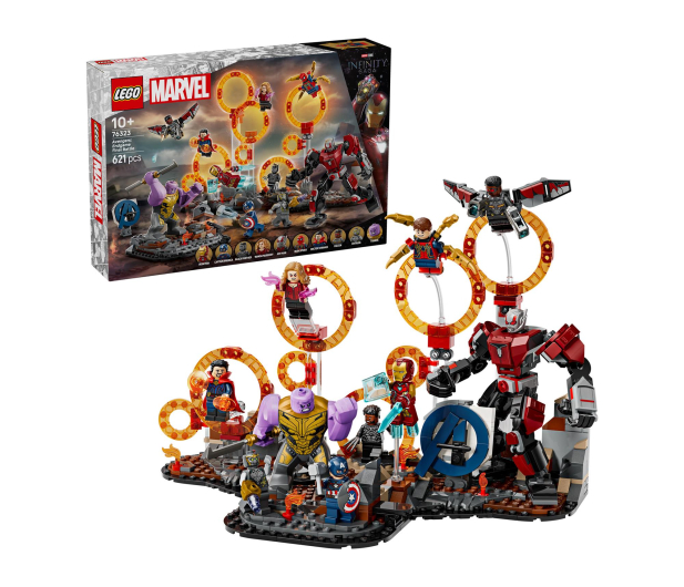 LEGO Marvel 76323 Avengers Koniec gry - ostateczna bitwa - 1308224 - zdjęcie 2